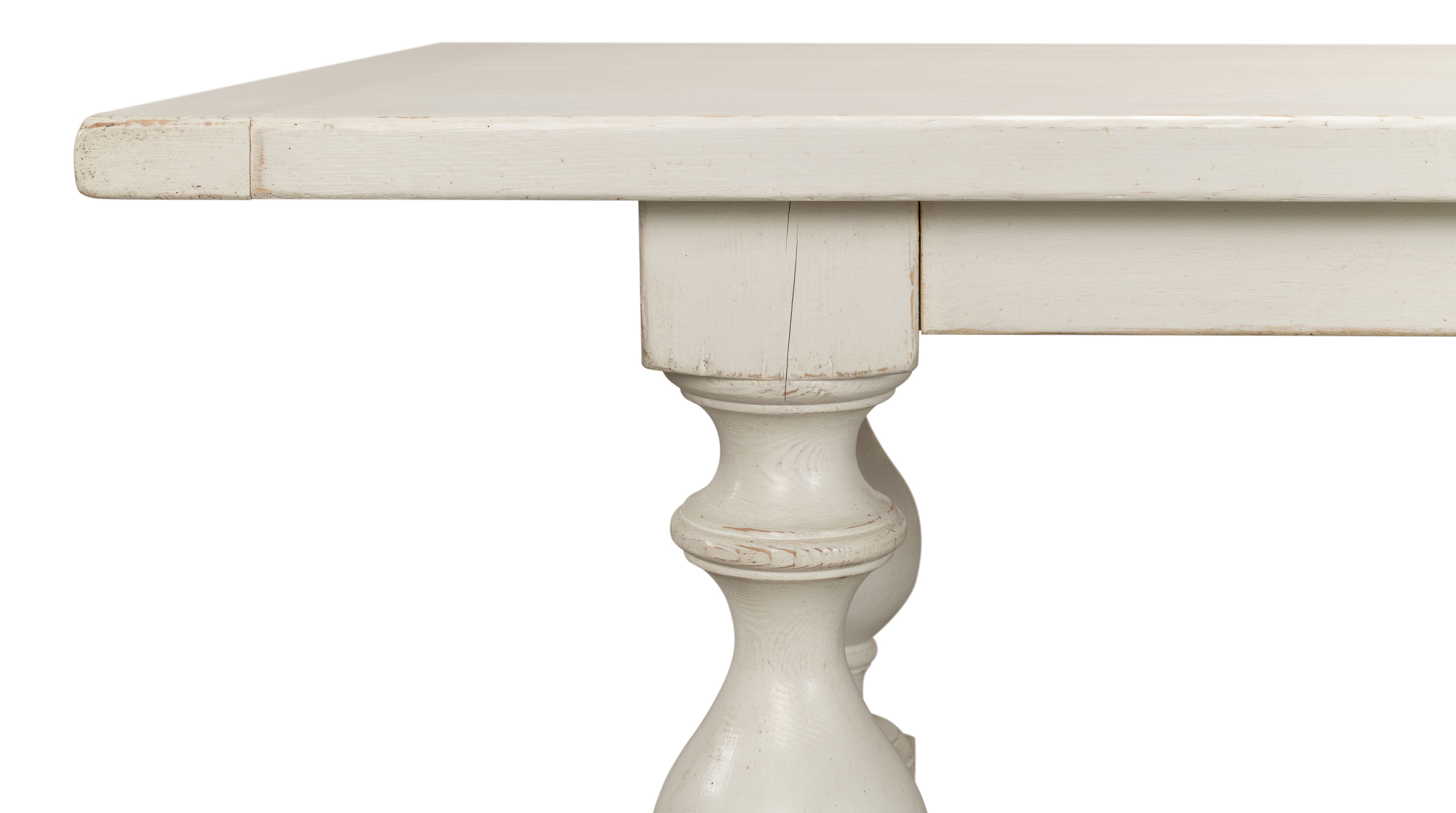 Owen Dining Table, Antique White large image 