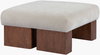 Mirava Ottoman, by Surya, 36" width x 18" height thumbnail