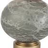 Lunia Gray Glass Table Lamp, by Uttermost, 17" width x 25" height x 17" depth thumbnail 7