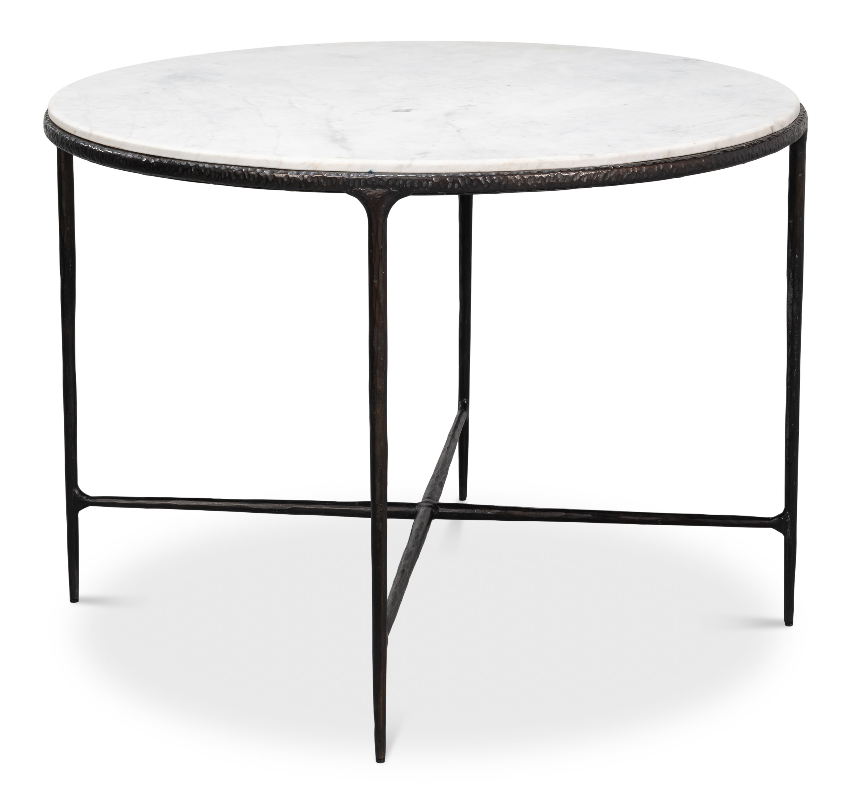 Dakor Round Breakfast Table, Dining Table by Sarreid, 42" length x 42" width x 30" height View 9