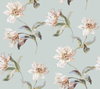 Large Parrot Tulip White Peel & Stick Wallpaper, by York Wall, 20' length x 2'3" width x 0.02" depth thumbnail 2