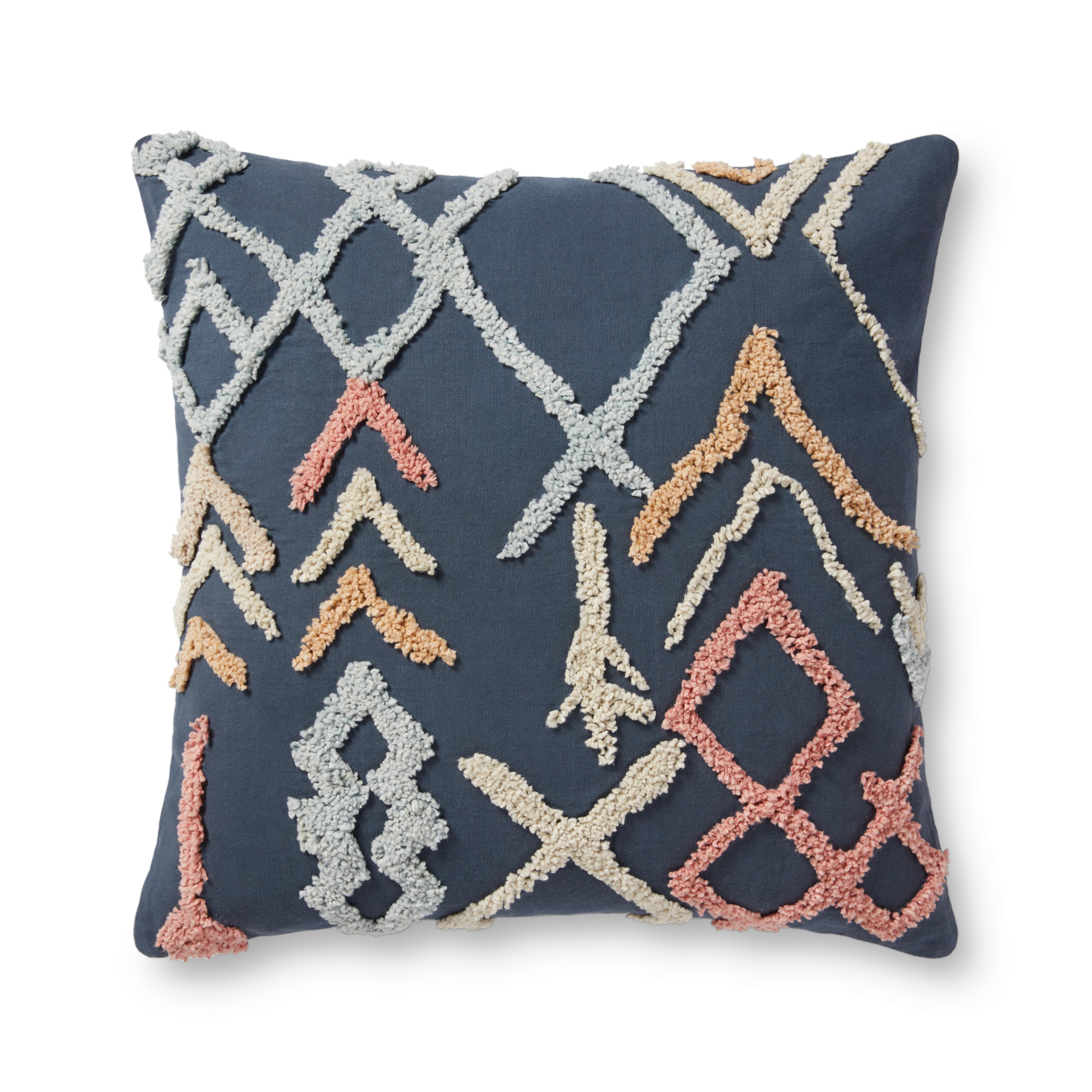Loloi Pillows Pillow, Decorative Pillow, 22" length x 22" width