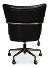 Parker Office Chair, Onyx Black, Seating by Sarreid, 25" length x 28" width x 38" height thumbnail 10