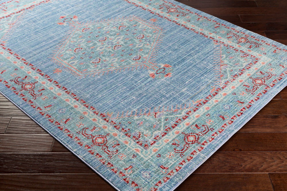 Germili Machine Woven Rug, by Surya, 2'10.25" length x 2' width