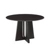 Luna 48â€ Round Table, Caviar, Dining Table by Greenington, 48" length x 48" width x 29.92" height thumbnail 1