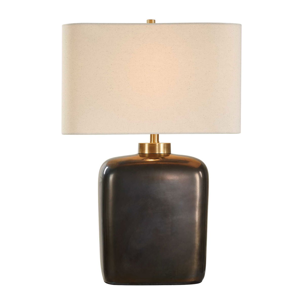Quentin Dark Bronze Table Lamp, by Uttermost, 17" width x 25" height x 10" depth View 6