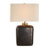 Quentin Dark Bronze Table Lamp, by Uttermost, 17" width x 25" height x 10" depth thumbnail 6