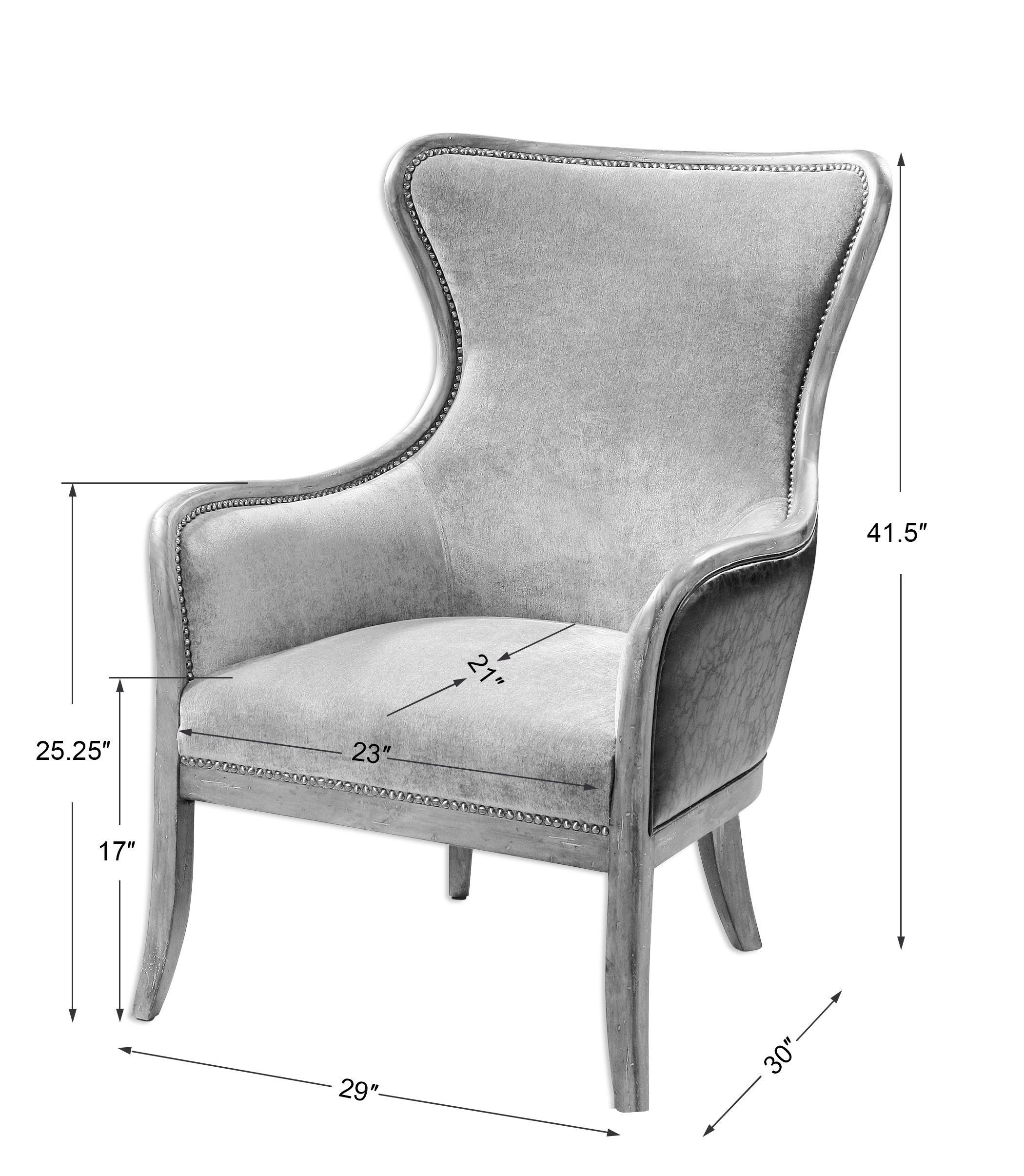 Snowden Tan Wing Chair large image 