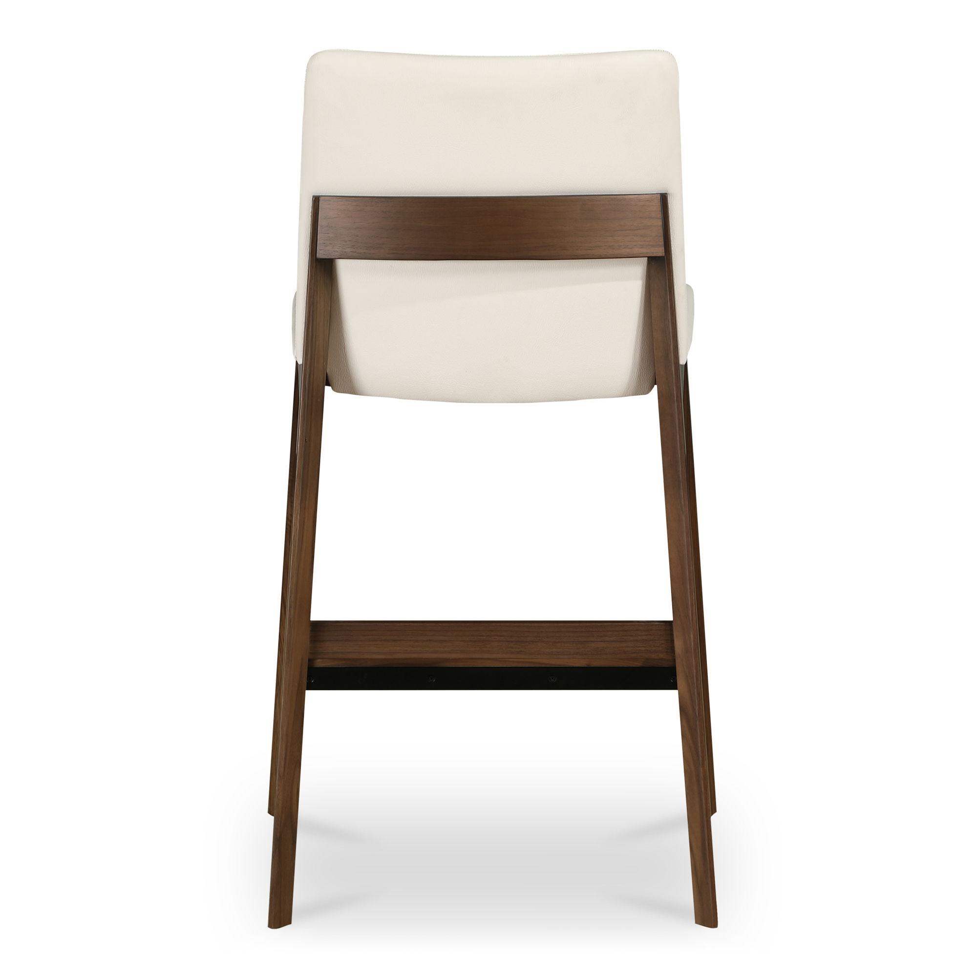 Deco Counter Stool White Pvc large image 