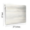 Soothing Mists Scenic White Wallpaper, by York Wall, 27' length x 2'3" width x 0.02" depth thumbnail 7