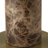 Sepia Brown Marble Buffet Lamp, by Uttermost, 1' width x 3' height x 1' depth thumbnail 7
