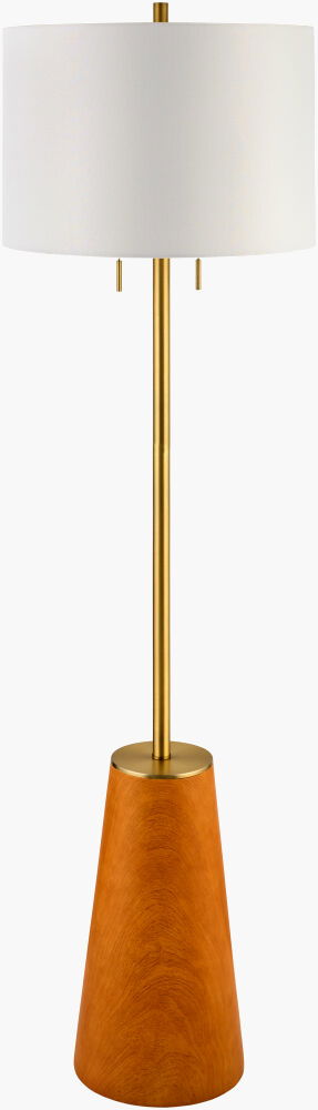 Beyla Accent Floor Lamp, by Surya, 18" width x 61" height