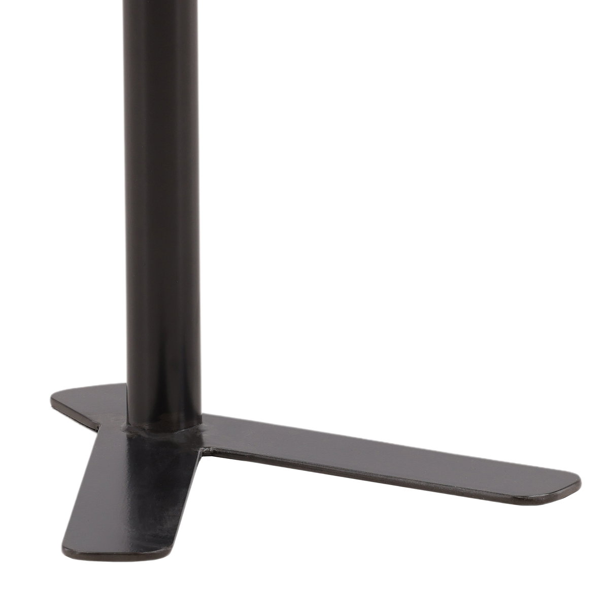 Lucy Side Table Black, Side & End Table by Dovetail, 13.75" width x 22.63" height x 13.75" depth View 6