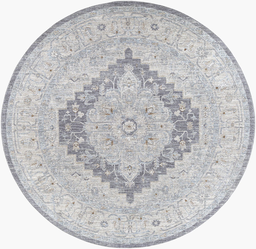 Avant Garde Machine Woven Rug, by Surya, 7'10" length x 7'10" width