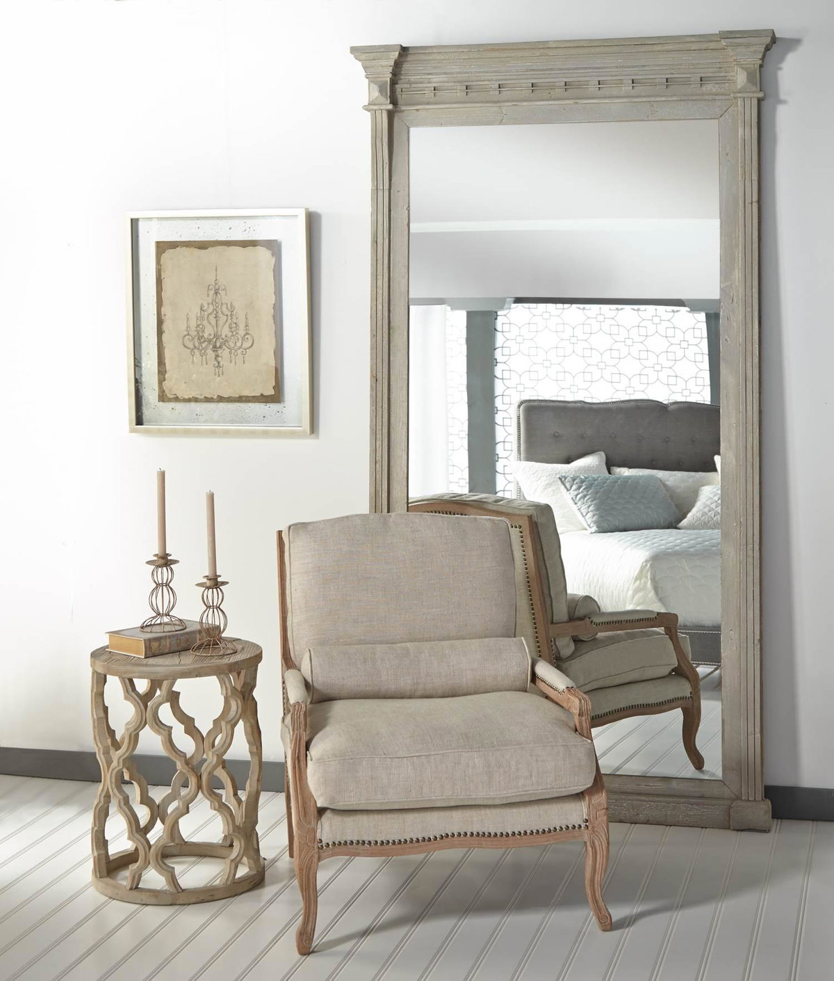 Clover End Table, Side & End Table by Essentials for Living, 18" width x 23.5" height x 18" depth View 10