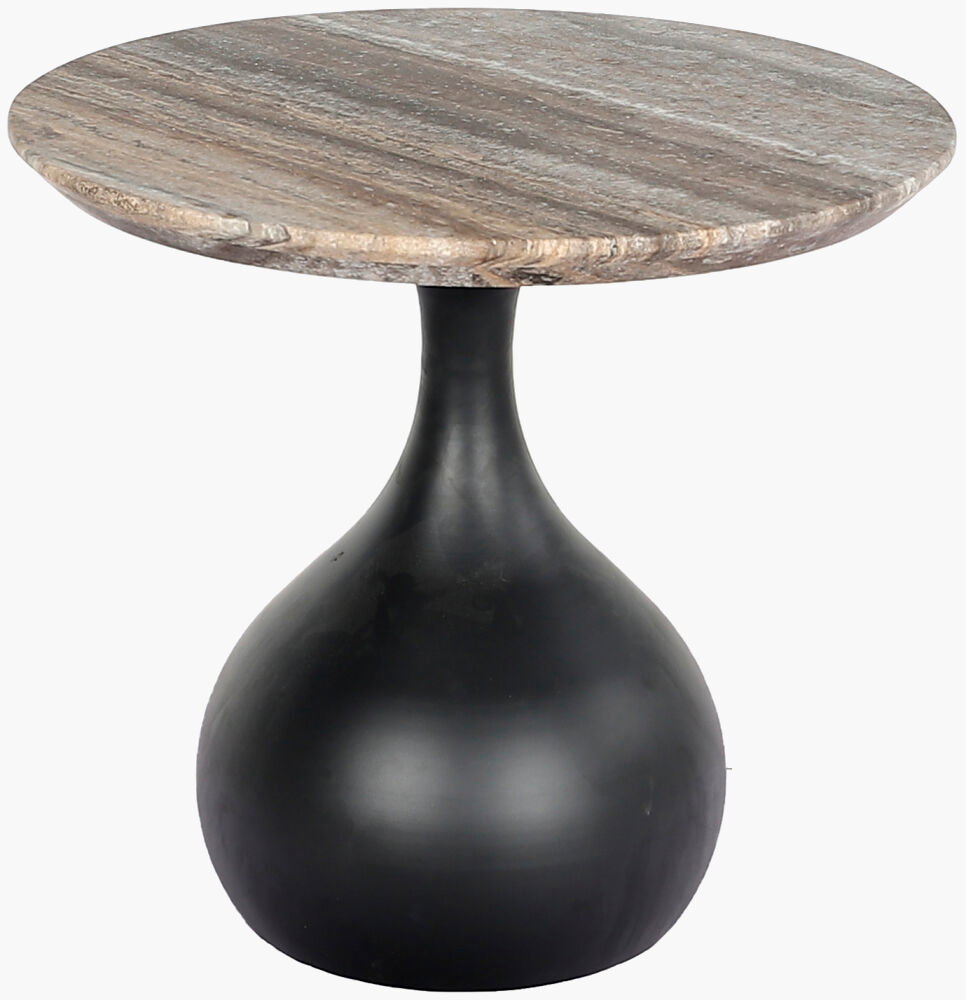 Bolb End Table, Side & End Table by Surya, 24" width x 22" height