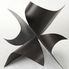 Francesca  Black Metal Sculptural Decorative Object, by Mercana, 18.11" length x 18.11" width x 18.11" height thumbnail 7