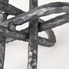 Wilhelm II (Large) 10L x 10W Silver Metal Link Decor Object thumbnail 8