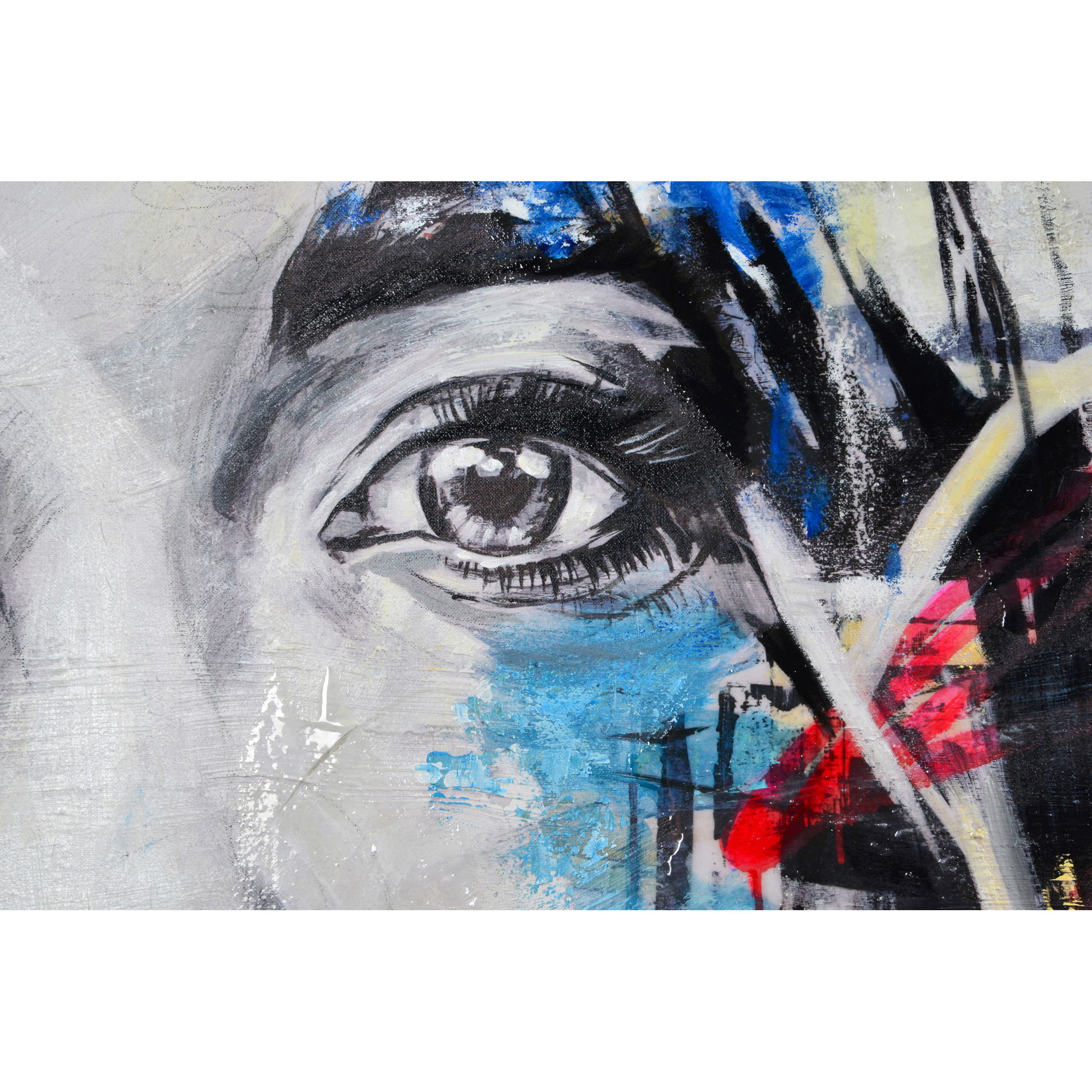 Terrace  Canvas Art, Painting by Renwil, 48" height x 1.5" depth View 3