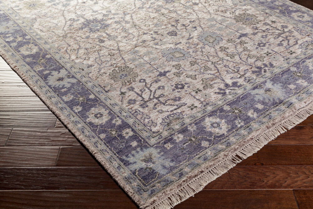 Maeva Handmade Rug, by Surya, 1'6" length x 1'6" width
