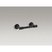 Online Designer Bathroom Purist® Pivoting Toilet Paper Holder, Wall-Mount Bathroom Toilet Paper Holder K-14377-BL