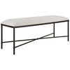 Avenham Black Framed Bench thumbnail 5