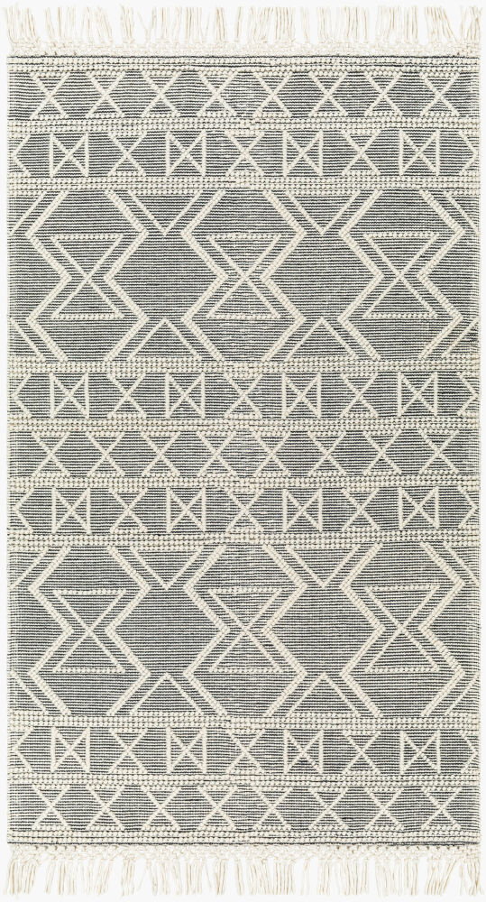 Hemingway Handmade Rug, by Surya, 3'9" length x 2'3" width