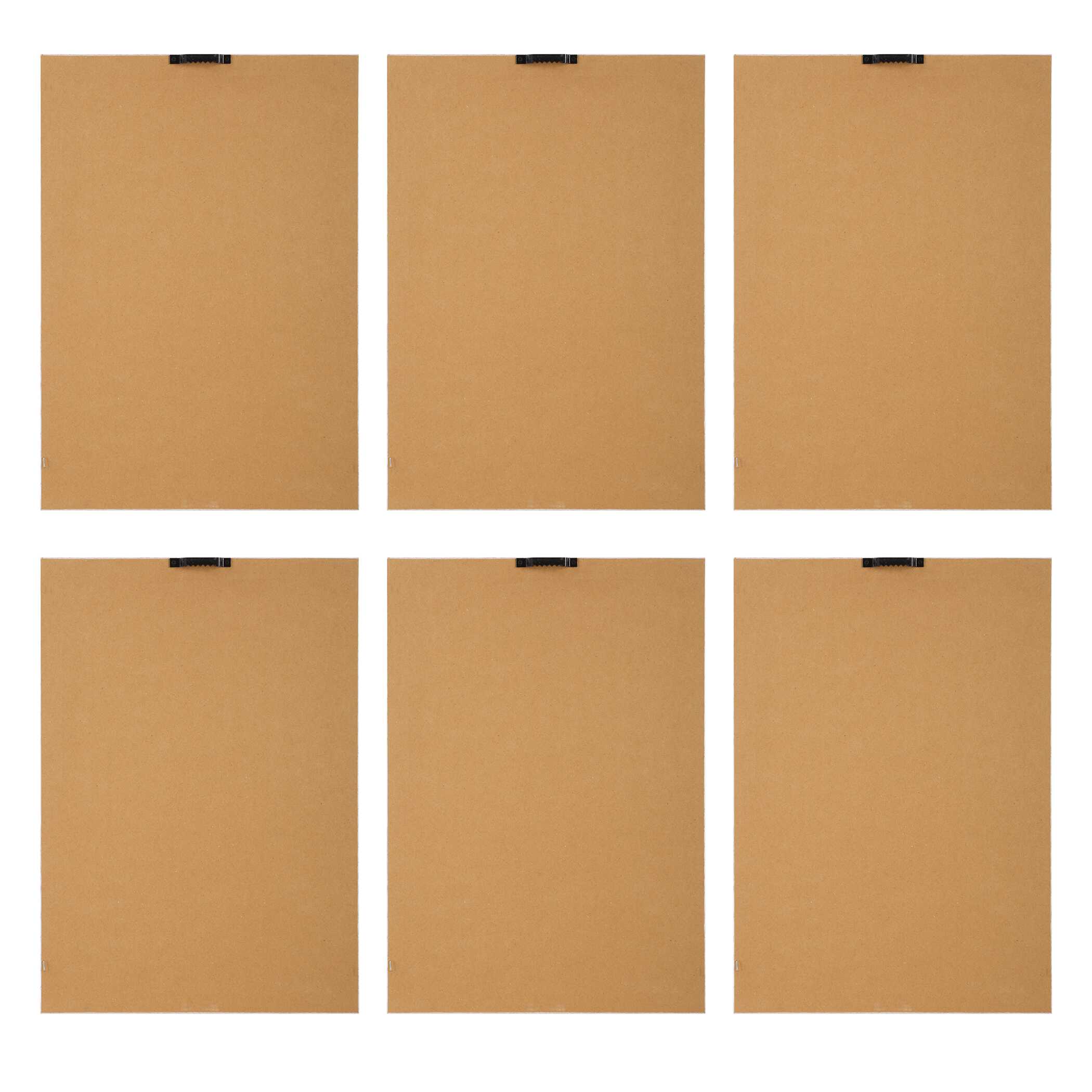 Wild Flourish Framed Floral Prints Set/6, Painting by Uttermost, 14" width x 20" height x 1.5" depth View 7