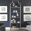 Aurelie Silver Etagere, Furniture by Uttermost, 30" width x 83.87" height x 15.35" depth thumbnail 2
