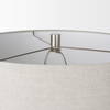 Piven White with Antiqued Wash Textured Ceramic Table Lamp, by Mercana, 18" length x 18" width x 29.5" height thumbnail 6
