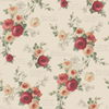 Heirloom Rose Red & Beige Wallpaper thumbnail 0