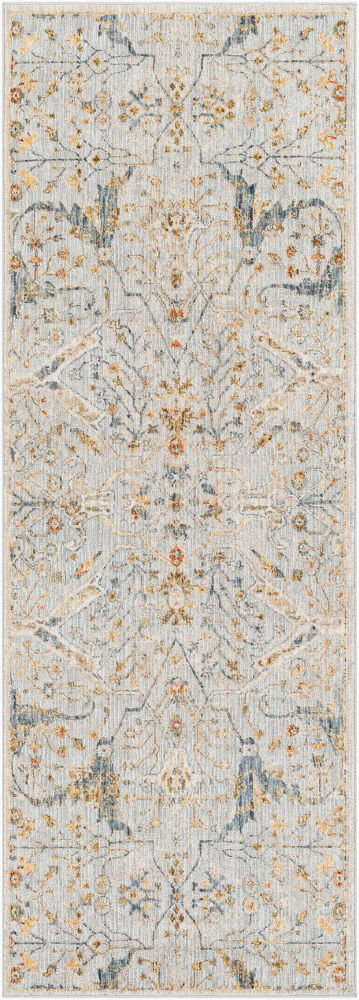 Reina Machine Woven Rug, by Surya, 7'2.61" length x 2'7.5" width
