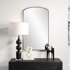 Tordera Black Arch Mirror, by Uttermost, 2' width x 3'4" height x 1" depth thumbnail 2