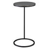 Brunei Nickel Accent/Drink Table, Furniture by Uttermost, 12.5" width x 24" height x 12.5" depth thumbnail 5