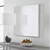 Alexo Silver Square Mirror, by Uttermost, 28.5" width x 28.5" height x 1.25" depth thumbnail 4