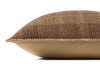 Loloi Brown Pillow, Decorative Pillow, 20" length x 20" width thumbnail 2