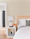 Taupe Dyed Ogee Wallpaper thumbnail 1