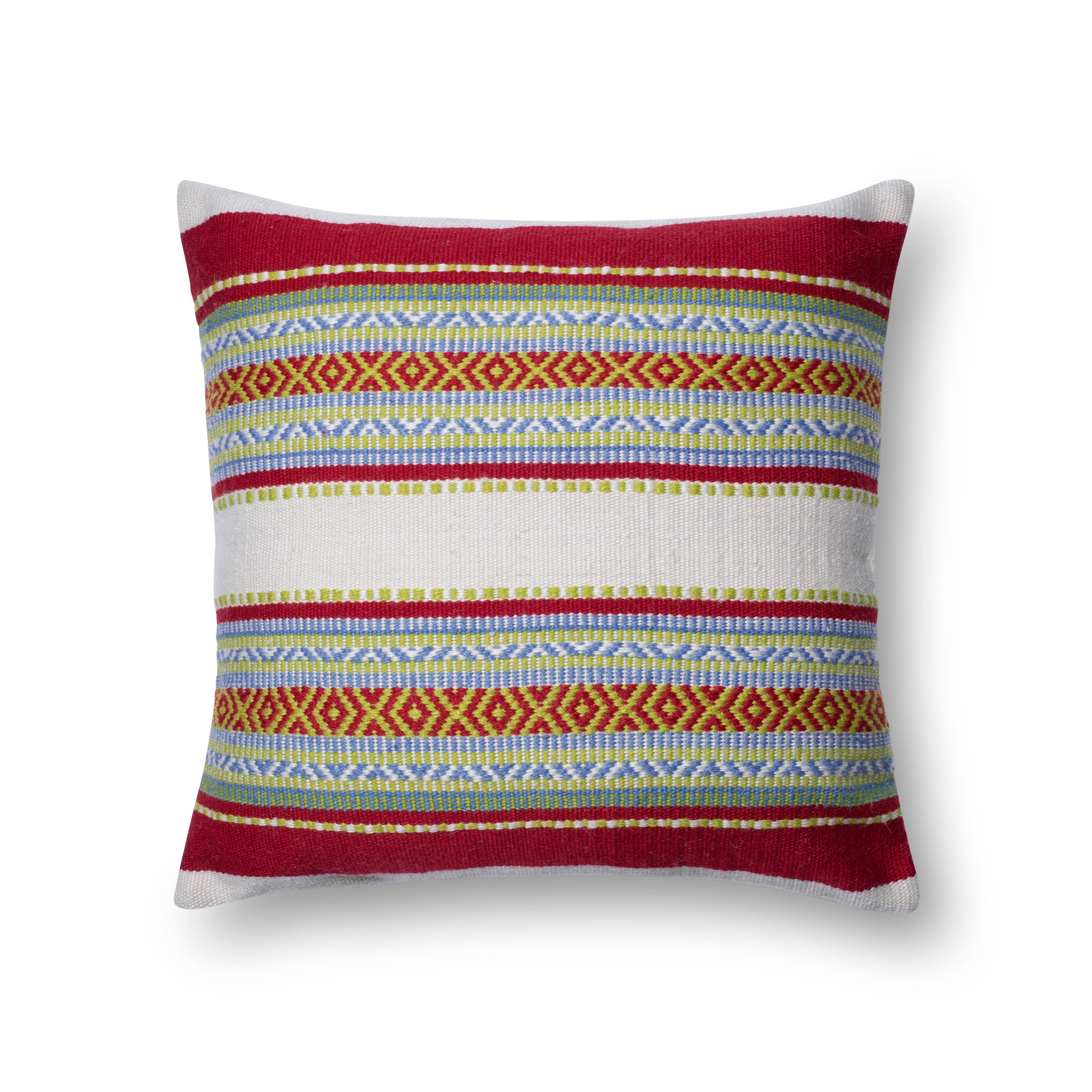 Loloi Pillows Pillow, Decorative Pillow, 22" length x 22" width