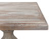Lionisio Trestle Table, Grey Oak, Dining Table by Sarreid, 84" length x 41" width x 30" height thumbnail 4