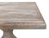 Lionisio Trestle Table  Grey Oak, by Sarreid, 3'5" length x 7' width x 2'6" height thumbnail 4