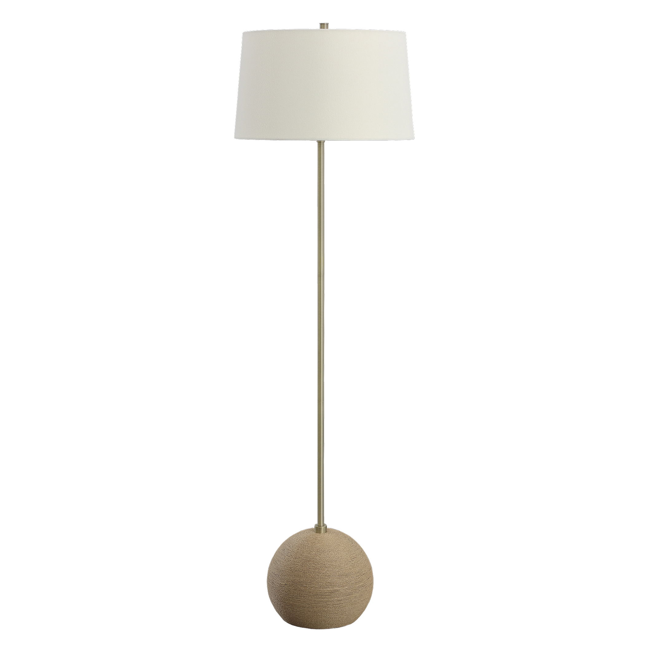 Captiva Brass Floor Lamp large image 