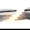 Harrington Coffee Table Set of 2 Black Cream thumbnail 0
