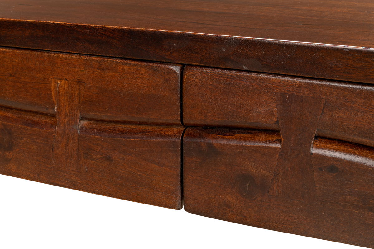 Genius Empire Desk, by Sarreid, 2'4" length x 5'3" width x 2'8" height View 7