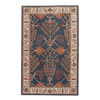 Poeme Hand-Woven Tufted Wool Dark Blue Area Rug thumbnail 8