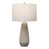 Volterra Taupe-Gray Table Lamp, by Uttermost, 15" width x 27.5" height x 15" depth thumbnail 1