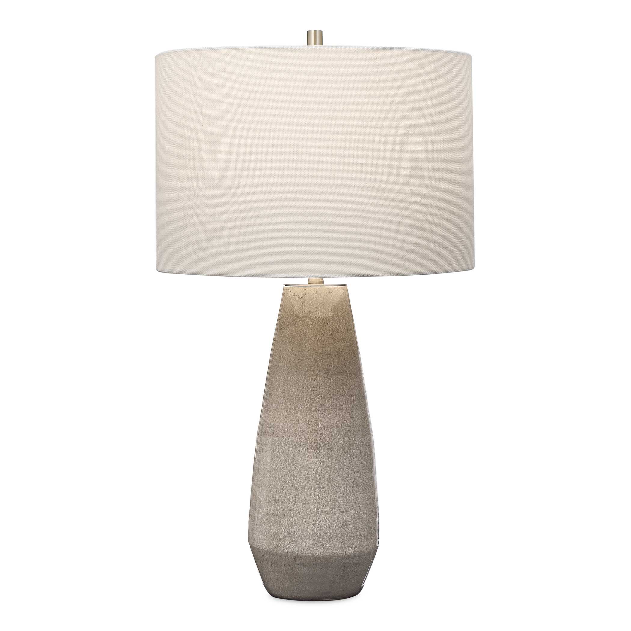 Volterra Taupe-Gray Table Lamp large image 