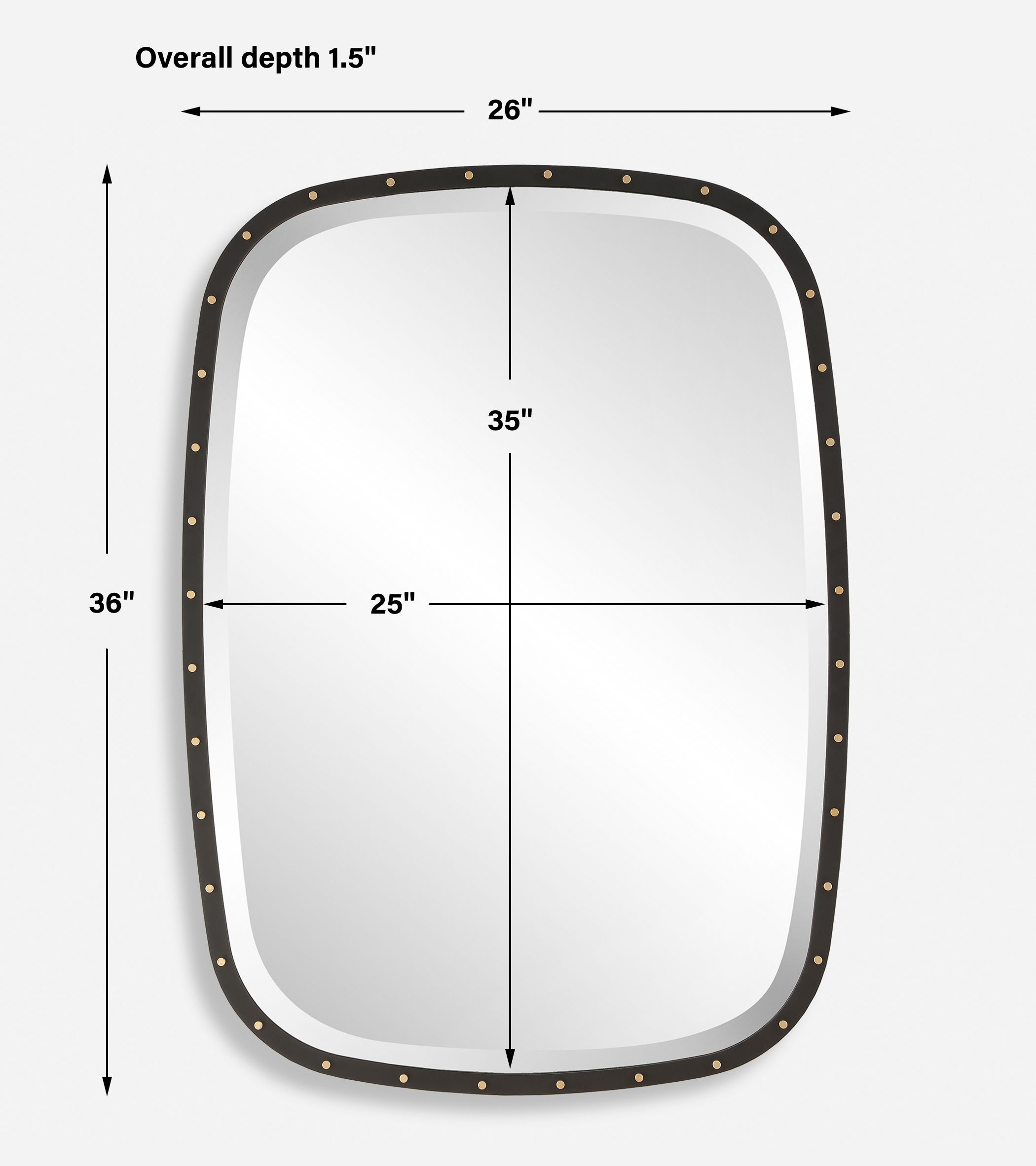 Benedo Industrial Mirror large image 