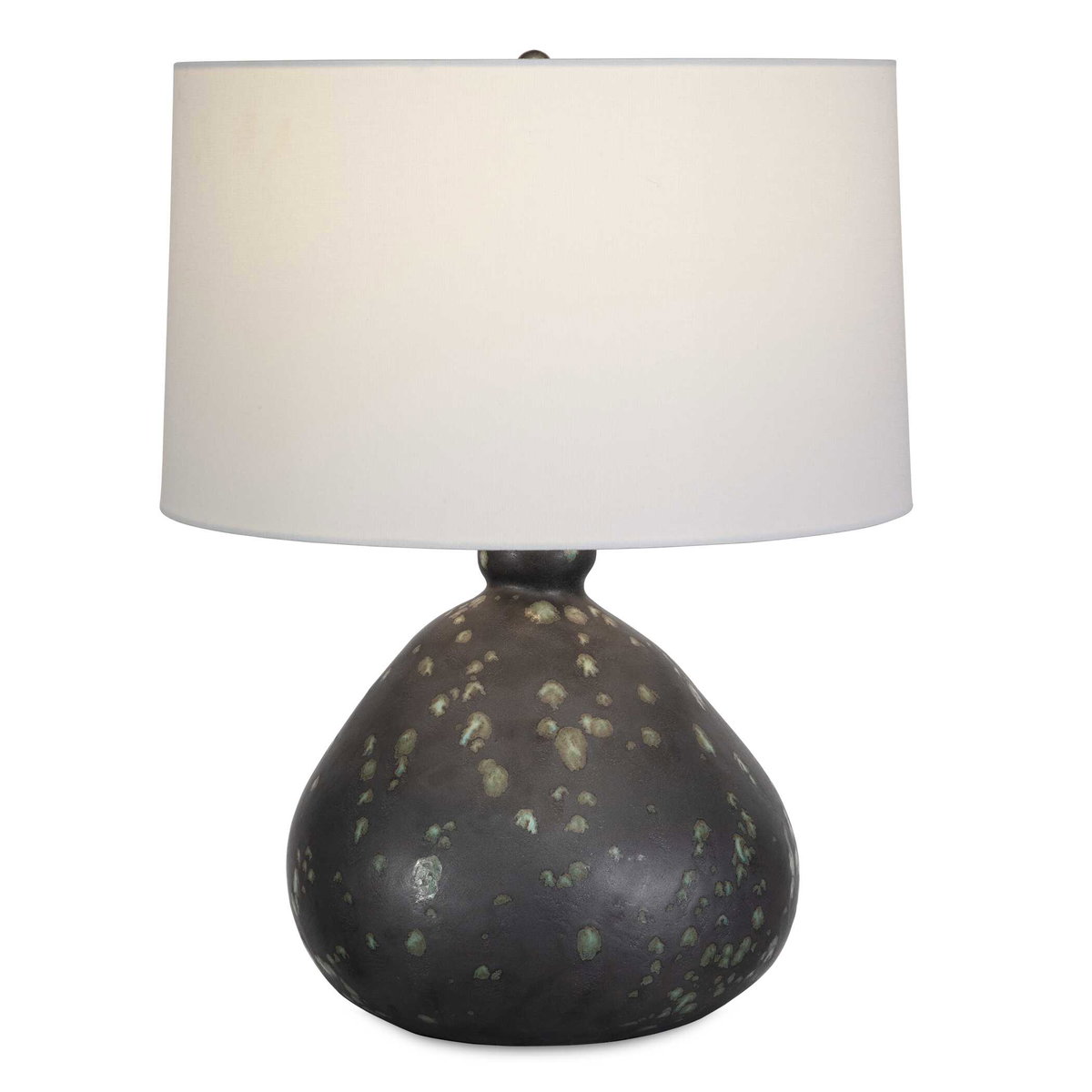 Killarney Distressed Green Table Lamp, by Uttermost, 18" width x 23.25" height x 18" depth View 1