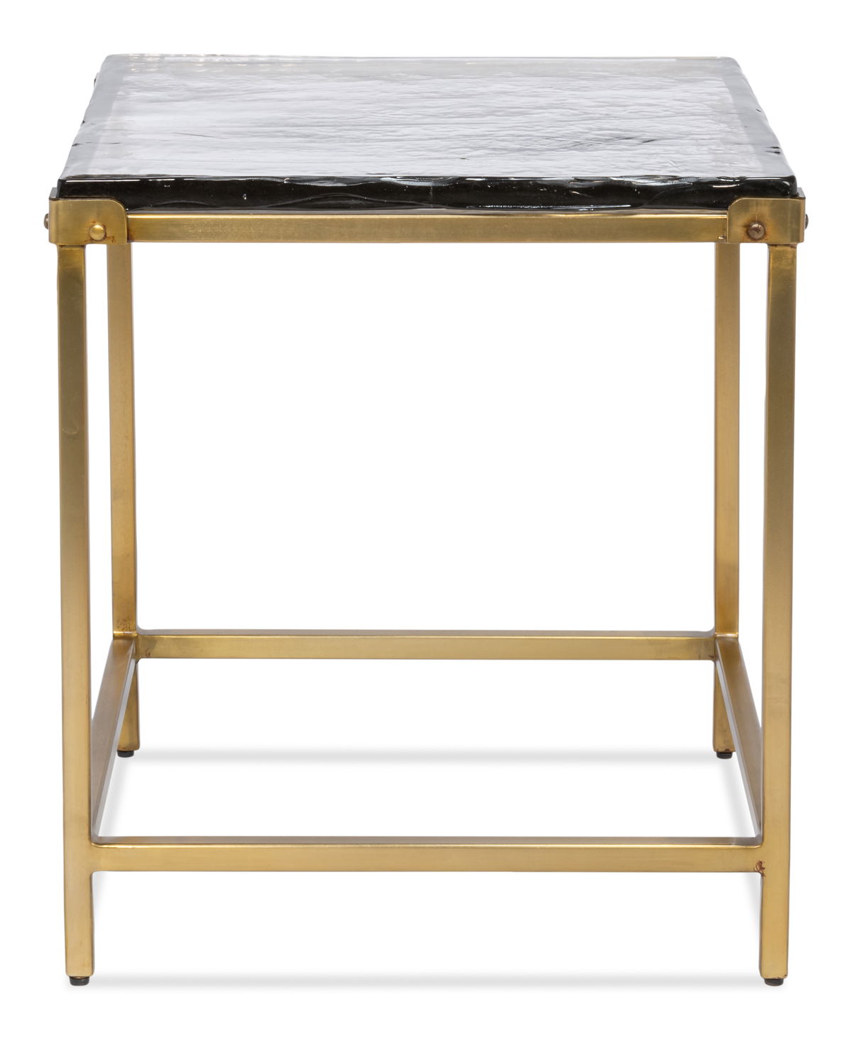 Christian Side Table, by Sarreid, 1" length x 1" width x 1'10" height View 2