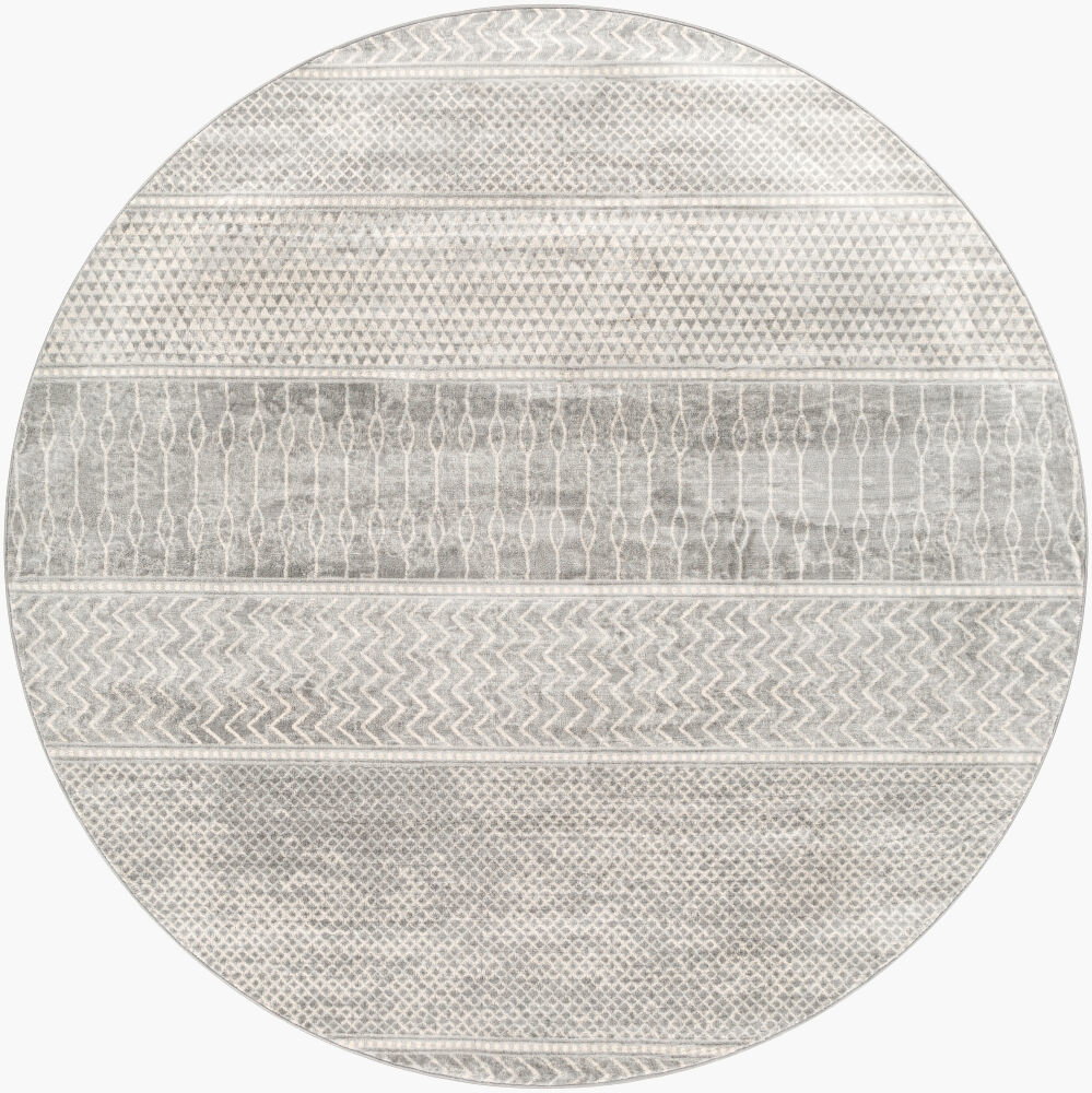 Monaco Machine Woven Rug, by Surya, 7'10.49" length x 7'10.49" width